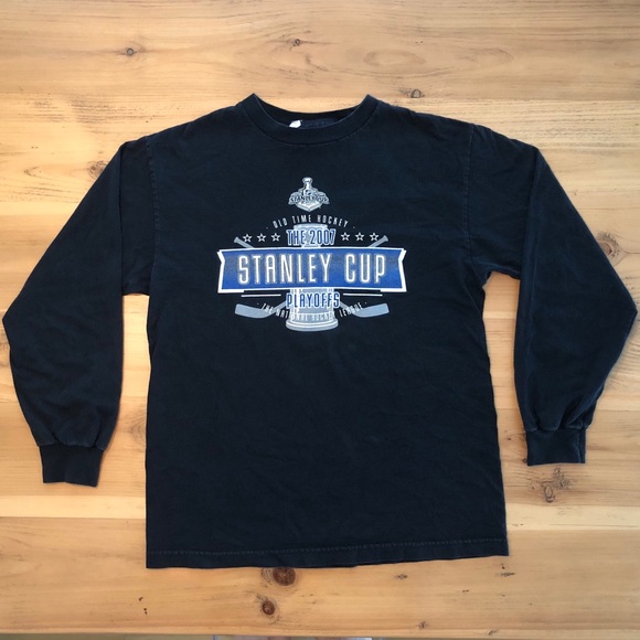 Vintage Other - Vintage 2007 NHL Stanley Cup Playoffs tee shirt